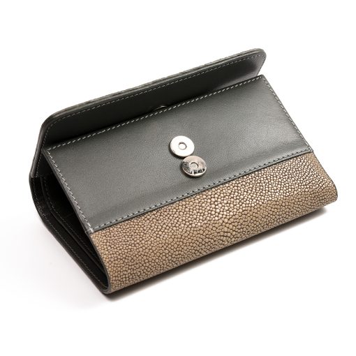 mini pochette galuchat sable 5