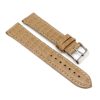 bracelet montre crocodile alligator vanille