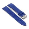 bracelet galuchat couleur bleu saphir 1
