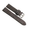 bracelet montre galuchat gris