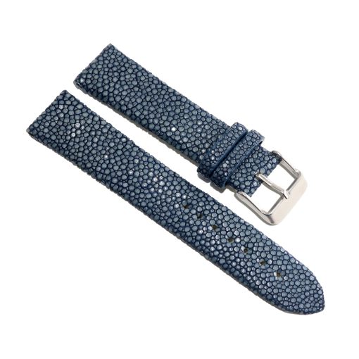 bracelet montre galuchat lapis