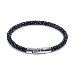 bangle in black stingray mdg 1