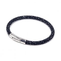 bangle in black stingray mdg 2