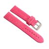bracelet montre galuchat rose