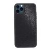 Coque iPhone 11 Pro silicone galuchat noir