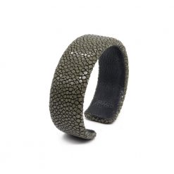 manchette galuchat 20mm couleur grise 1
