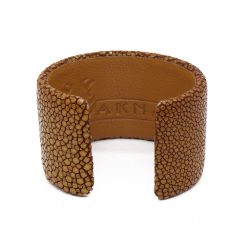 manchette galuchat 40mm couleur marron 3