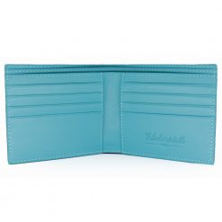 portefeuille galuchat signature mdg turquoise 2020 2