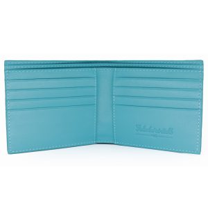 portefeuille galuchat signature mdg turquoise 2020 2