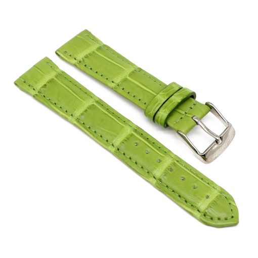 bracelet montre crocodile alligator lime