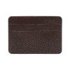 porte cartes galuchat mdg chocolat