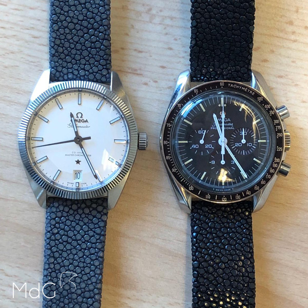 omega speedmaster galuchat