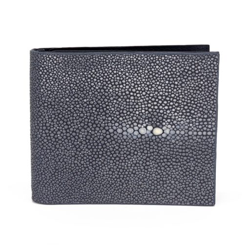portefeuille clip galuchat lapis 1