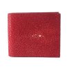 wallet clip stingray burgundy 1