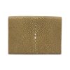 porte carte galuchat sable aknas han003 0