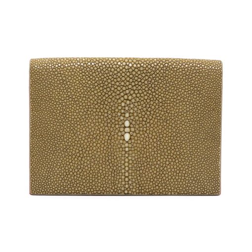 porte carte galuchat sable aknas han003 0