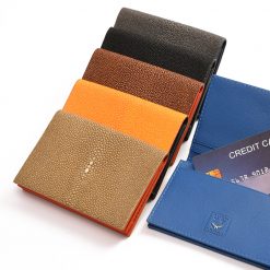 porte carte galuchat sable aknas han003 2