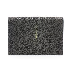 porte carte galuchat steel aknas han003 0