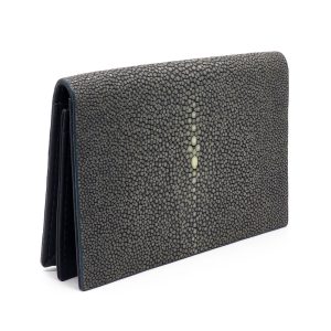 porte carte galuchat steel aknas han003 1