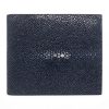 portefeuille galuchat signature mdg navy 2022 1
