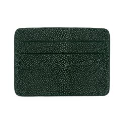 porte cartes galuchat mdg vert imperial