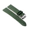 bracelet montre galuchat couleur menthe 1 1