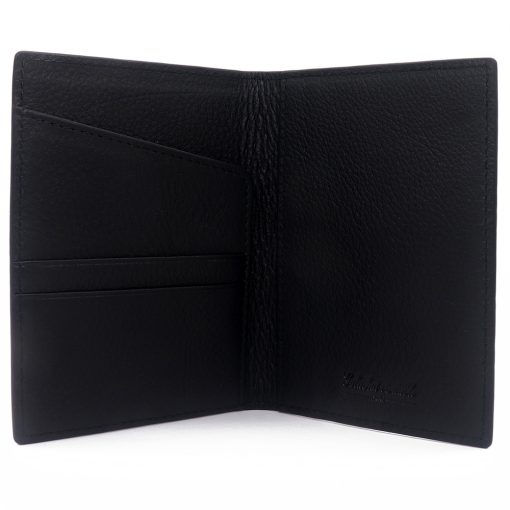 Passport holder in black stingray - Image 2