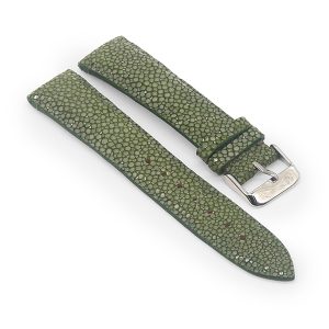 bracelet galuchat couleur vert militaire 1.jpg